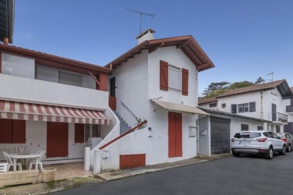 Charmant T3 Avec Terrasse Au Coeur De Ciboure公寓 外观 照片